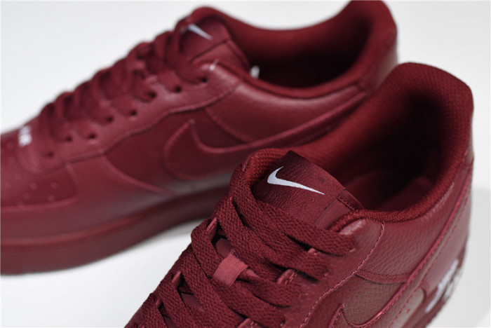 (image for) Nike Air Force 1 Low 07 LTHR Sail Team Red AJ7280-600 